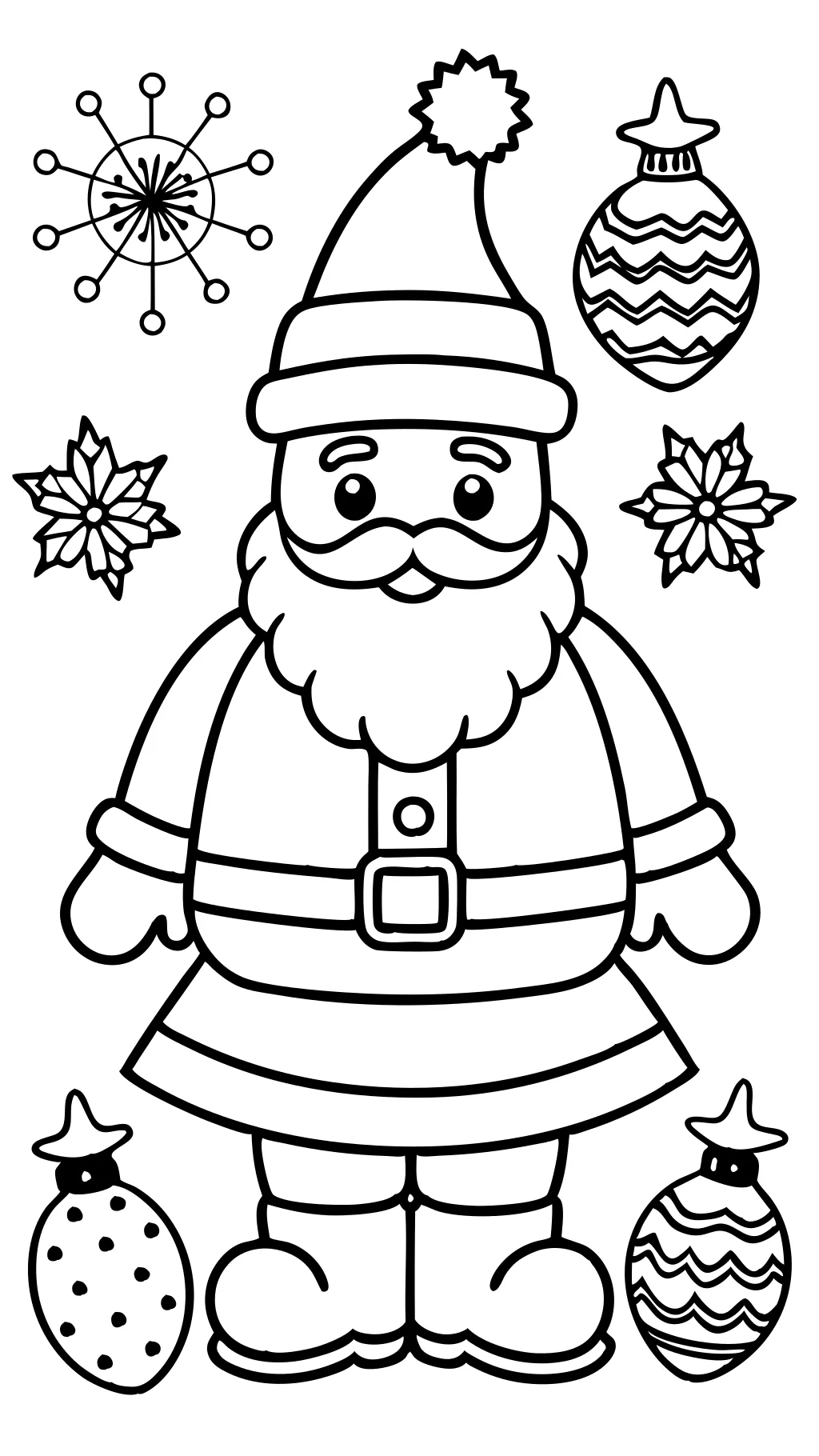 coloriages de Noël imprimables gratuits